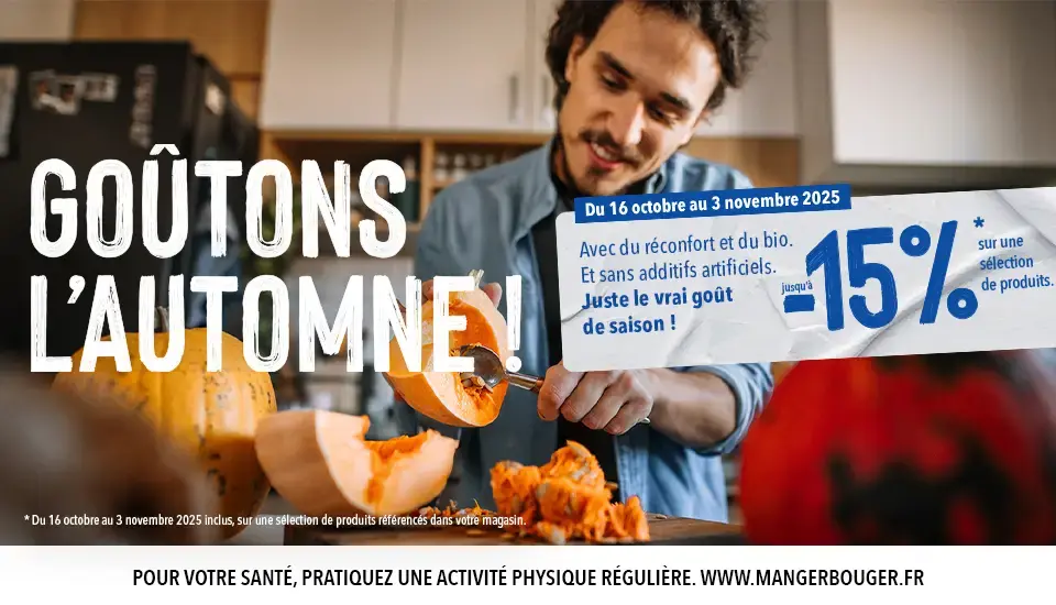 Goûtons l'automne chez Biocoop !